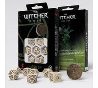 The Witcher Dadi Set Leshen - THE MASTER of Corvi Ruolo Giochi Q-Workshop Nuovo