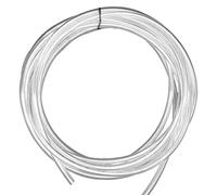 SWNKDG, Tubo Flessibile in TPU (3 m, 7 x 10 mm), Tubo per Acqua, Aria, Carburante, Olio
