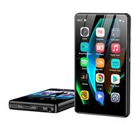 SWOFY Lettore MP3 da 80 GB con Bluetooth e WLAN, touch screen da 4.0 pollici e lettore MP4 Android con Spotify, Amazon Music, radio FM, registratore, e-book, browser (nero)