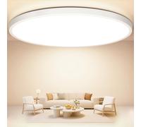 Swoieltr Plafoniera LED Soffitto 30 cm da Bagno, 24W Lampada da Soffitto 4000K Lampadario Cucina Moderna 2400LM Ultra-Sottile Plafoniera LED Camera da Letto IP44 per Soggiorno, Corridoio, Cantina