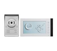 Swokely Camera da Campanello Video da 7 Pollici 1080p HD WiFi Smart Doorbell con Conversazione a Due Vie App Mobile Remote Control Ble Voce CHUMBRER Night Night Vision (Plug)