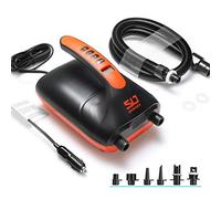 Swonder Pompa ad aria elettrica digitale da 20 psi, intelligente a due stadi e funzione di spegnimento automatico, ideale per stand up paddle gonfiabili, tende, kayak e auto sportive acquatiche