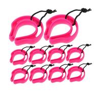 SWOOMEY 10pezzi Protezione di Sicurezza per Porte per Prevenire Lesioni alle Dita Fermaporta Riutilizzabili senza Foratura Clip per Porta per Ragazzo Ragazza Protezione Anti-sbattere