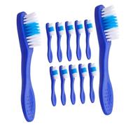 SWOOMEY 12pezzi Spazzolino Da Viaggio Setole Morbide Spazzolino Portatile Per Pulizia Dei Denti Spazzolini Per Uso in Prigione e Altre Istituzioni Sicure