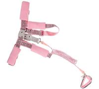 SWOOMEY 1pezzi Bracciale Antifurto Per Ragazzo Ragazza Rosa Con Guinzaglio Per Sicurezza Luoghi Affollati Con Design Riflettente Per Maggiore Sicurezza