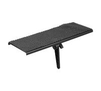 SWOOMEY 1pezzi Supporto per TV da Parete Nero Ripiano per Schermo TV Senza Staffa di Stoccaggio per Monitor e Router Design Innovativo e Facile Installazione Resistente e Stabile