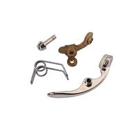 SWOOMEY 1set Riparazione Per Piccolo Tromba Di Valvole Antispruzzo e Viti Parti Di Manutenzione Per Strumenti Musicali