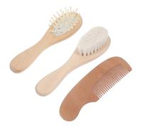SWOOMEY 1set Spazzole Per Per Naturale Spazzola Per Massaggio Del Capelluto Spazzola Per Bagno e Pettine Per Pulizia Delicata e Comfort Durante Bagno