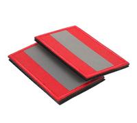 SWOOMEY 2 Pezzi Patch Riflettente Rosso per Zaino e Abbigliamento da Esterno Accessorio Sicurezza per attività Outdoor e Sport Professionali