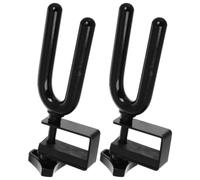 SWOOMEY 2 Pezzi Supporto per Arco Regolabile in Acciaio Nero per Caccia, Accessorio Stabile e Affidabile per Stand da Albero, per Caccia e Pratica