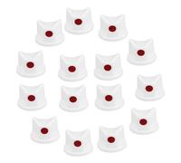 SWOOMEY 20 Tappi e Ugelli per Vernice Spray Bianchi per Bombolette Spray, Accessori Manuali per Verniciatura Anti-infiltrazioni, Ricambi Professionali per Graffiti e Fai da Te