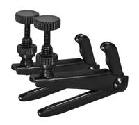 SWOOMEY 2pezzi Accordatore Fine in Ottone per Violino Pratico Dispositivo per Accordatura di Corde Adatto Vari Modelli di Violino Installazione Semplice e Regolazione Precisa