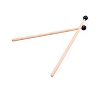 SWOOMEY 2pezzi Bacchette Per Glockenspiel Legno Strumenti Musicali Testa Accessori Per Percussioni Per Xilofono e Tuning Fork