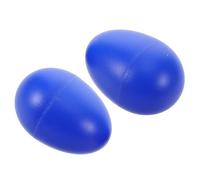 SWOOMEY 2pezzi Uova Di Plastica Colorate Per Ragazzo Ragazza Giocattoli Educativi Per La Prima Infanzia Strumenti Musicali Per Attività Di Danza e Festa Rattling Eggs Per Regali Di