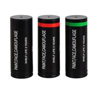 SWOOMEY 3 Pezzi Bastoncini Vernice Viso Mimetica in Plastica Facile da Pulire Multiuso per Caccia e attività Outdoor Truccabimbi Halloween