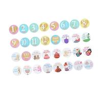 SWOOMEY 32pezzi Adesivi Mensili Per Autoadesivi Adesivi Per Per Per Pancia Del