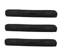 SWOOMEY 3pezzi Borsa Nera Per Strumenti Musicali Con Custodia Morbida Per Flauto Verticale Portatile Per Sassofono Soprano e Strumenti Fiato