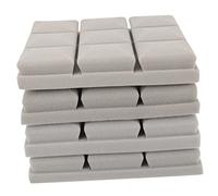 SWOOMEY 4 Pannelli Acustici in Schiuma per Isolamento Sonoro Assorbimento Rumore, Facili da Modellare, per Cinema Domestico o Ufficio