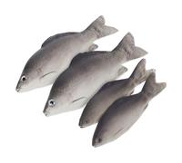 SWOOMEY 4 pezzi di pesce finto realistico: modelli di pesci marini artificiali realistici per la fotografia e l'arredamento della cucina - Ornamenti di pesce simulato
