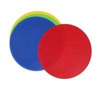 SWOOMEY 4 Pezzi Marcatori per Tennis e Calcio in PVC Alta visibilità Design Versatile per Giochi e Competizioni Set da Segnapunti per Allenamento Sportivo