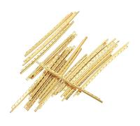 SWOOMEY 40pezzi Filo Per Tasti Di Chitarra Acustica e Elettrica Materiale Premium Alta Resistenza e Durata Fret Wires Per Strumenti Musicali Completo Per Musicisti e Liutai