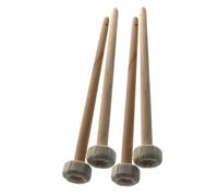 SWOOMEY 4pezzi Mallets Per Gong Cinese Bacchette Percussione Con Testa Per Strumenti Musicali Di Mallet Per Gong Tradizionale Con Impugnatura Ergonomica Colori Variabili