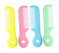 SWOOMEY 4pezzi Pettine Per Ragazzo Denti Rotondi Di Pettini Per Per Ragazzo Piccoli Strumento Per Pulizia Dei Design Semplice e Pratico