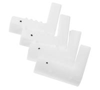 SWOOMEY 4pezzi Protezione Angolare Per Mobili Di Paraspigoli Cartoon Per Tavolo Sicurezza Per Anziani Trasparenti e Per Superfici