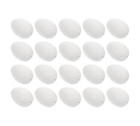 SWOOMEY 50 Pezzi Uova di Plastica da Decorare per Pasqua, Modelli a Forma di Uovo Design Unico e Dettagli Delicati per Decorazioni e Fotografia a Casa