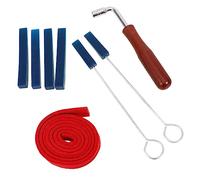 SWOOMEY 8pezzi Strumenti Per Accordare Pianoforte Con Martello e Leva Kit Professionale Per La Del Suono e Temperamento Del Pianoforte Accessori Resistenti e Facili Da Usare