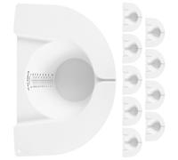 SWOOMEY Cappelli per Urina per Wc 10 Pezzi 800 Ml Contenitore di Raccolta per Esami Urine Anziani e Donne Kit Raccolta Campioni Feci