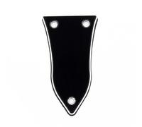 SWOOMEY Copri Truss Rod o 3 Fori e 3 Strati in Plastica Nero 时间年份季节 Accessorio Resistente e Facile da Installare per Basso Elettrico e Chitarra Elettrica
