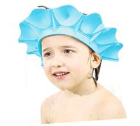 SWOOMEY Cuffia Doccia Per in Materiale Tpe e Regolabile Per Prevenire Ingresso e Shampoo Negli Occhi e Orecchie Del Facile Indossare e Togliere