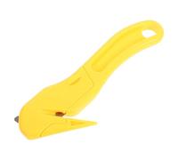 SWOOMEY Cutter Pacchi Portatile Giallo Design Ergonomico per Taglio Carta e Nastro, come Gadget per Ufficio e Decorazioni Scuola Durante Viaggi e Traslochi