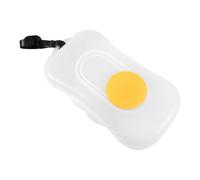 SWOOMEY Distributore di Salviette in Pp Coperchio in Silicone Design Compatto e Leggero per Portabilità Facile Capacità Grande per Salviette Multiple Design Sigillante Esclusivo