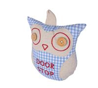SWOOMEY Fermaporta Decorativo Forma di Gufo Cotone Pp e Sabbia Fine, Protezione Morbida per Porta in Cucina e Studio, Design Animale Carino e Funzionale