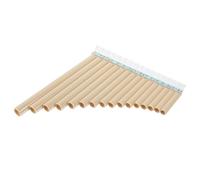 SWOOMEY Flauto di Pan Strumento Musicale per Principianti in Resina Abs Bianco Sicuro e Inodore per L'educazione Musicale degli Studenti