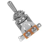 SWOOMEY Interruttore per Chitarra Elettrica Gn118 a Levetta 3 Vie con Dado e Rondella Punta Sostituibile per Controllo Pickup Strumenti Musicali