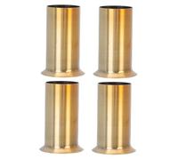SWOOMEY Manicotti per Tubi di Candele in Ferro 30x80mm Copri Base per Candelabri Decorativi per Lampadari a Candela e Apparecchi di Illuminazione, Confezione da 4 Pezzi per Uso Domestico