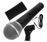 SWOOMEY Microfono Cablaggio Professionale per Ktv con Design Ergonomico e Cavo Incluso per Performance e Karaoke
