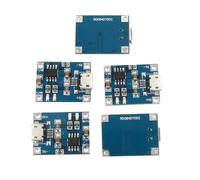 SWOOMEY Modulo di Carica Batteria al Litio 1a 5v Porta Micro USB e Protezione Inversione Polarità, per Batterie Agli Ioni di Litio e Progetti DIY