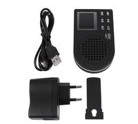 SWOOMEY Mp3 Portatile Nero con Display Lcd e Batteria Integrata di Grande Capacità, Accessoriato con Cavo Usb, come Regalo per Famiglia e Amici