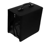SWOOMEY Pacchetto Cd Macchina Borsa Di Tessuto Cd Portatile Macchina Sospesa Decorazione Del Contenitore Righello Tascabile Sfera Filtrante Materiale Bomboniere Laureate Black Panno Oxford