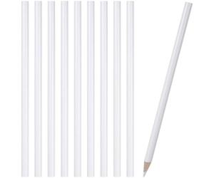 SWOOMEY Penna per Punti Unghie in Legno Bianco 10 Pezzi Strumento Manicure Facile da Maneggiare per Uso Professionale e Decorazione Unghie Fai da Te