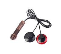 SWOOMEY Pickup Mandolino Piezoelettrico Con Sensore Interno, Jack Da 1/4 Pollice, Doppio Trasduttore Per Chitarra, Banjo, Violino e Ukulele, Accessorio Per Strumenti Folk