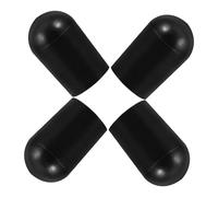 SWOOMEY Puntale in Gomma per Contrabbasso 10mm, Set da 4 Protezioni Antiscivolo per Perno Terminale Basso, Accessori per Stabilità Suonatori Contrabbasso