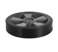 SWOOMEY Ruota in Gomma e Plastico per Barbecue e Carrello, Ricambio per Barbecue Installazione Semplice, Ruota Resistente per Picnic e Campeggio