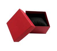 SWOOMEY Scatola Porta Orologi e Bracciali Non Tessuto Cuscino Ultra Morbido e Cuscino Rimovibile, per Esporre Orologi o Gioielli a Casa in Negozio, Colore Rosso Colore Colore Casuale