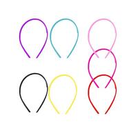 SWOOMEY Set 25 Pezzi Accessori per Chioma Donna e Ragazza in Plastica Color Caramella Fascia Dentata, per Uscire o Feste Natalizie Colore Casuale