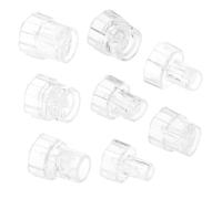 SWOOMEY Set da 8 Punte di Ricambio per Macchina Viso Ossigeno e Acqua, Testine Leggere in Plastica per Trattamento Professionale e Pulizia della Pelle a Casa